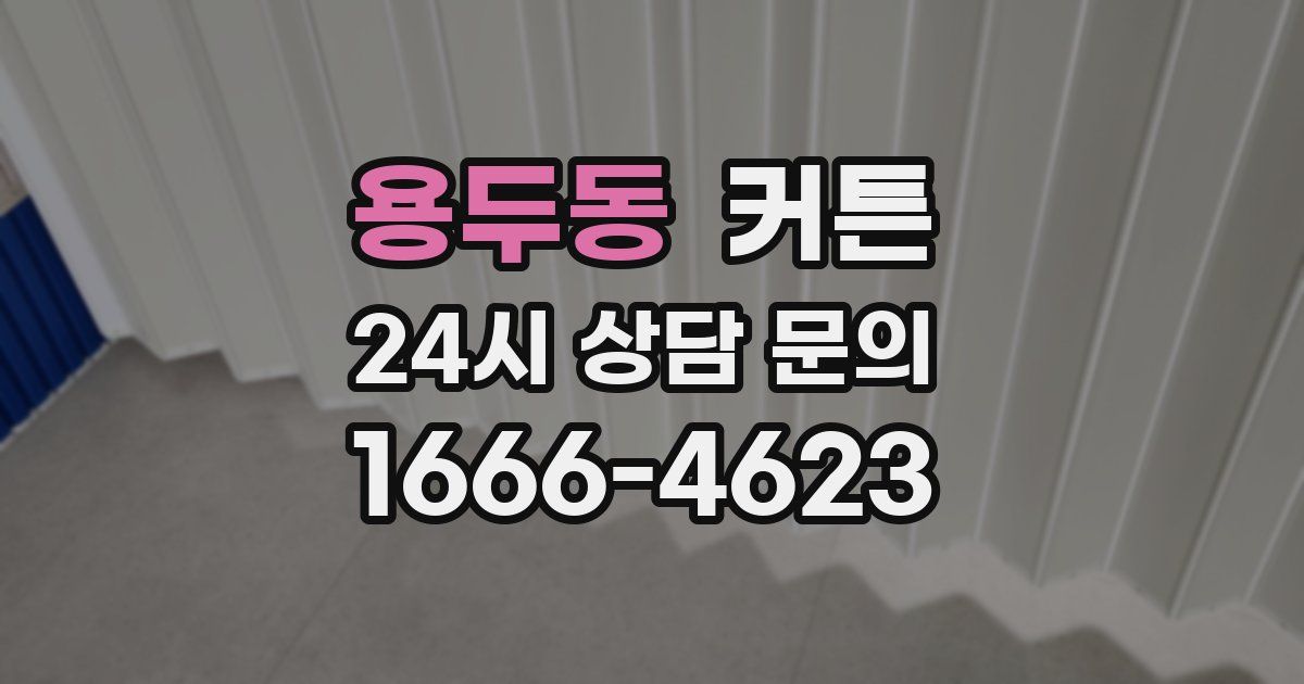 용두동 커튼