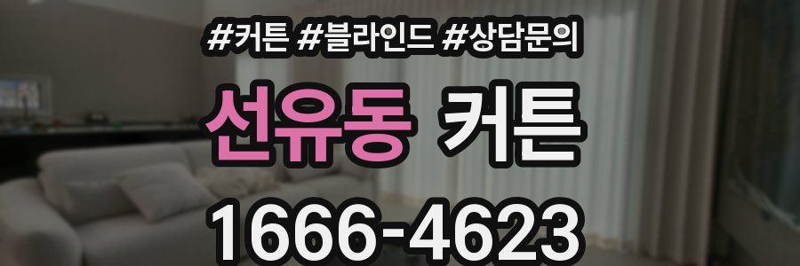 선유동 커튼