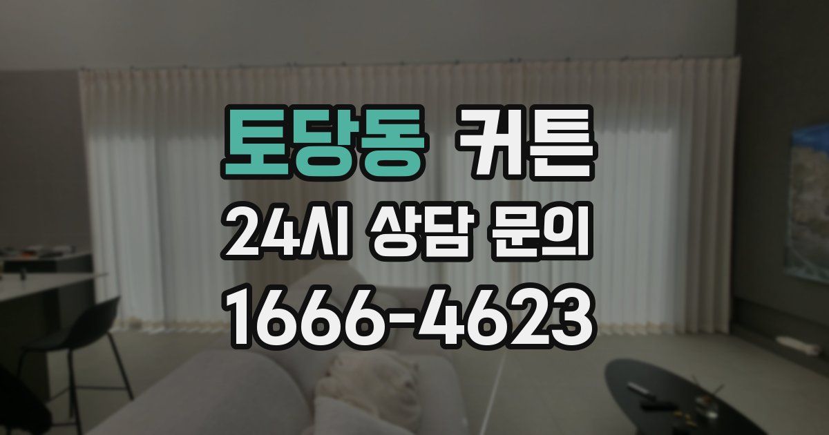 토당동 커튼
