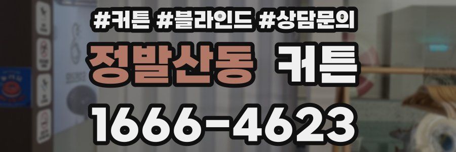 정발산동 커튼