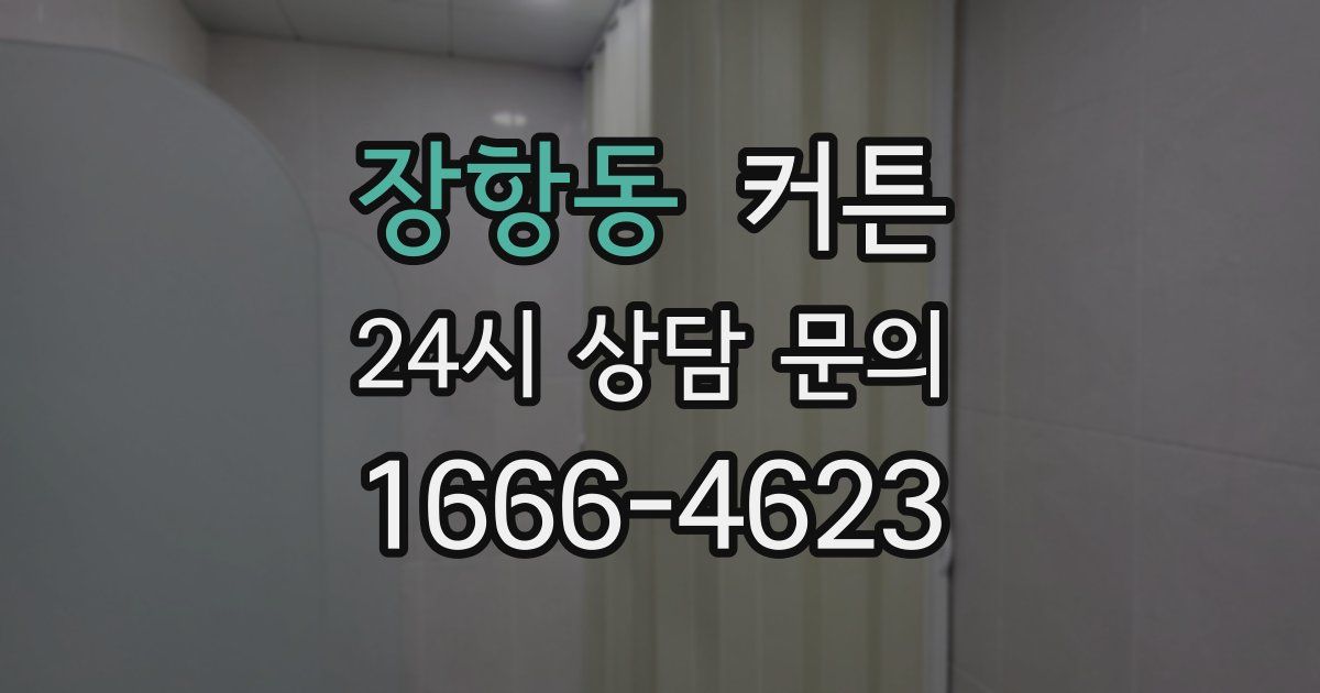 장항동 커튼