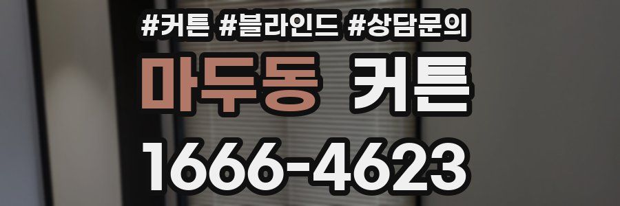 마두동 커튼
