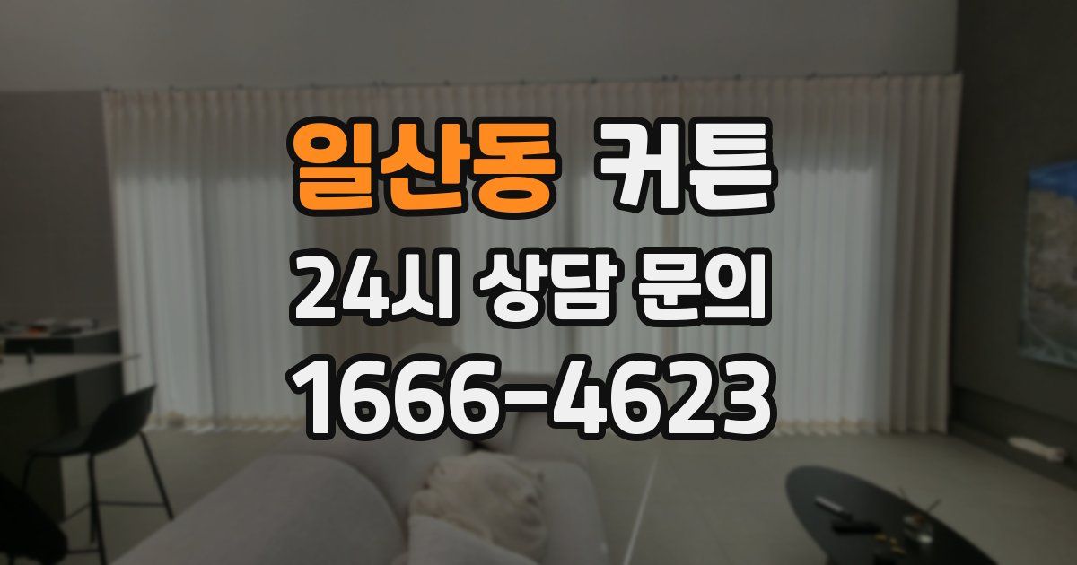 일산동 커튼