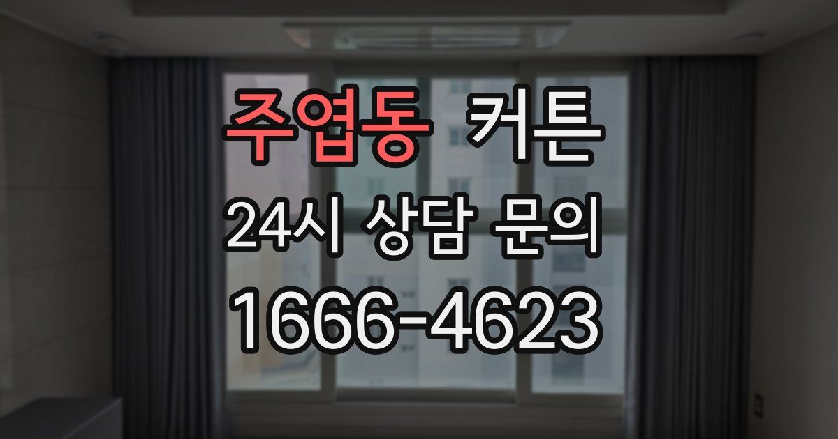 주엽동 커튼