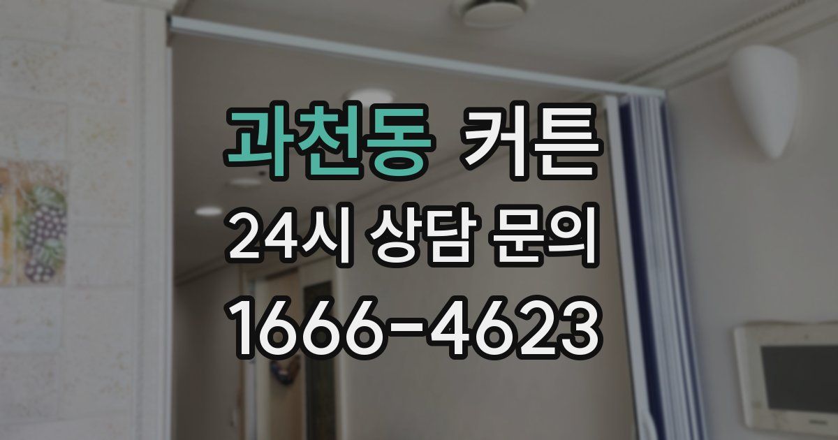 과천동 커튼