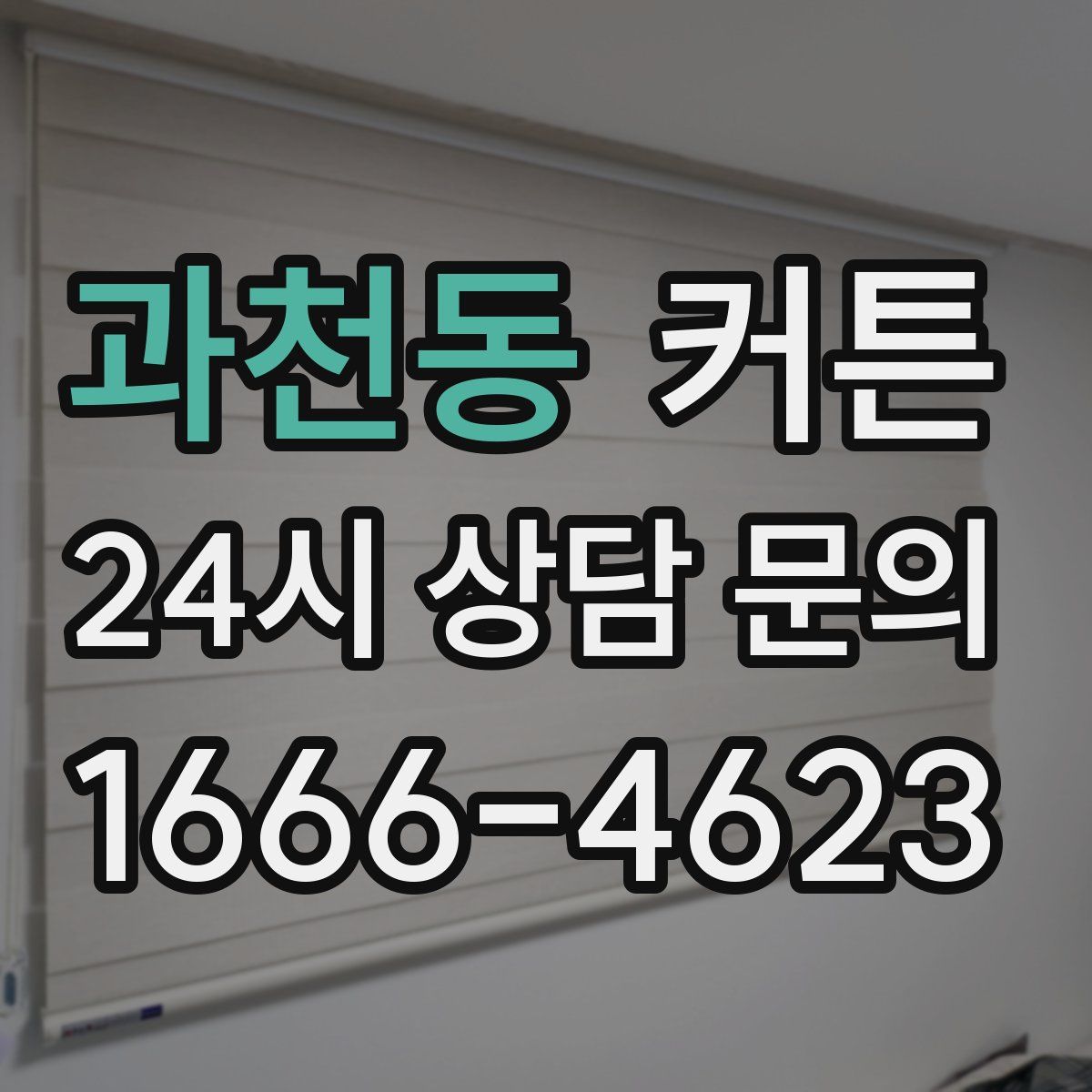 과천동 커튼