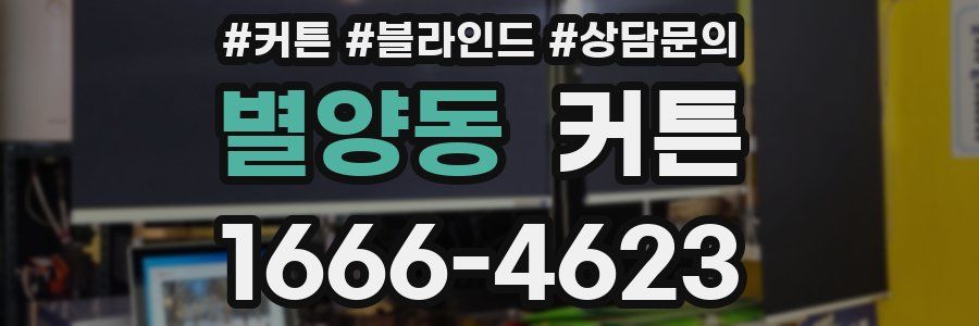 별양동 커튼