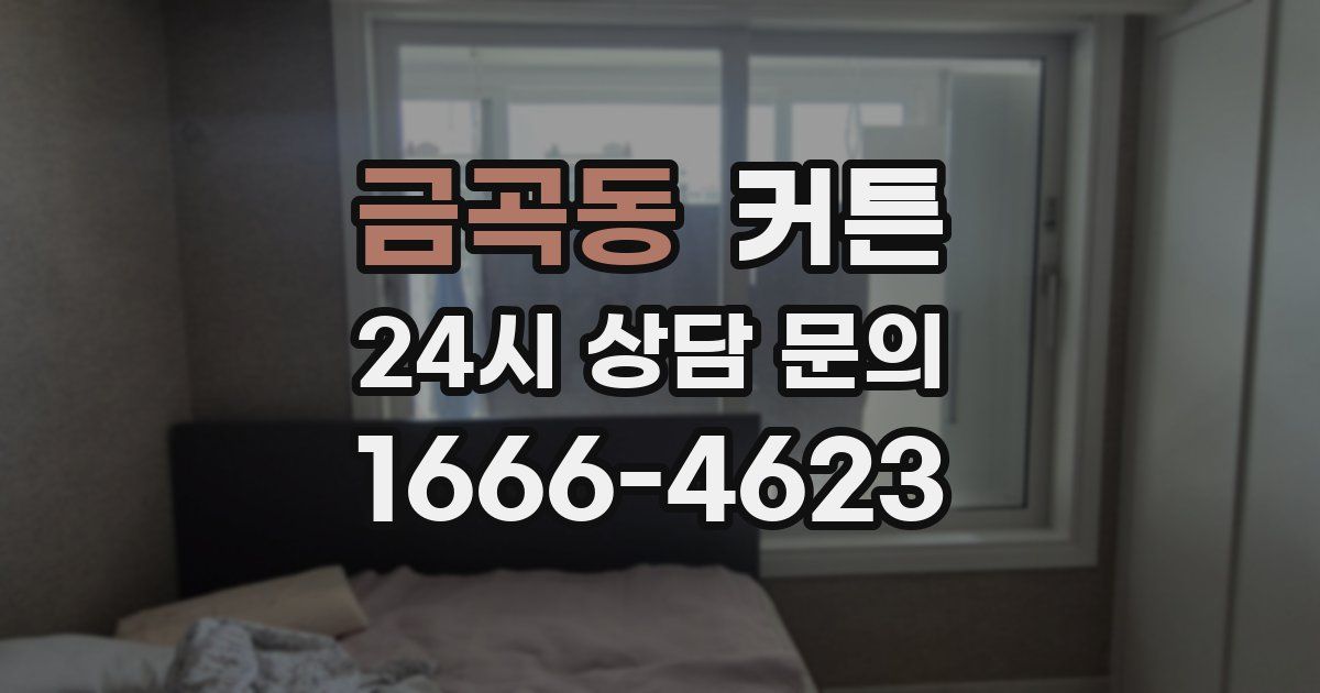 금곡동 커튼