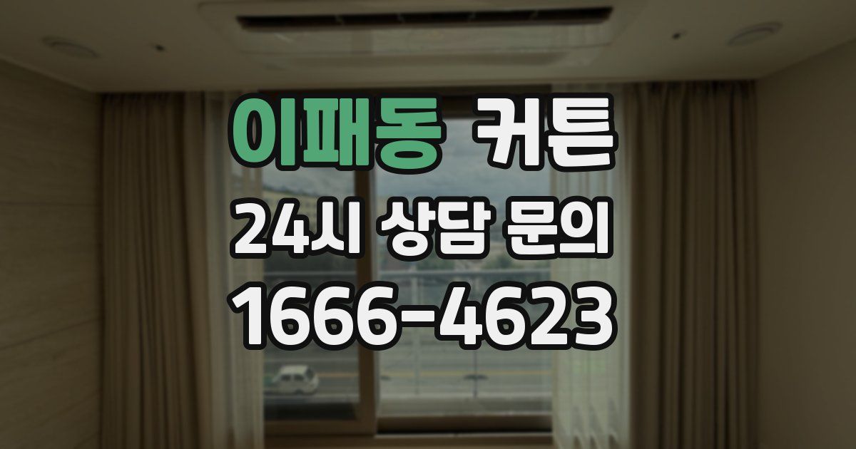 이패동 커튼