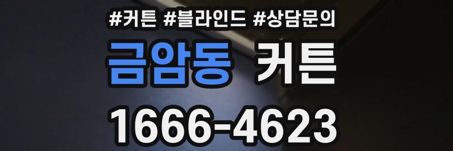 금암동 커튼
