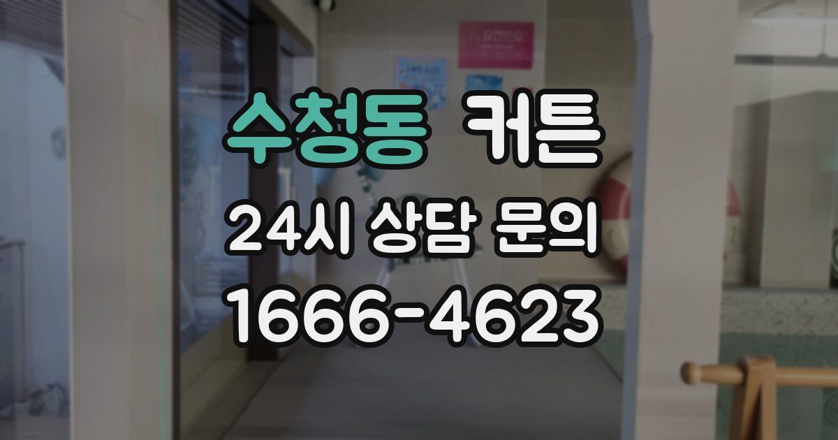 수청동 커튼