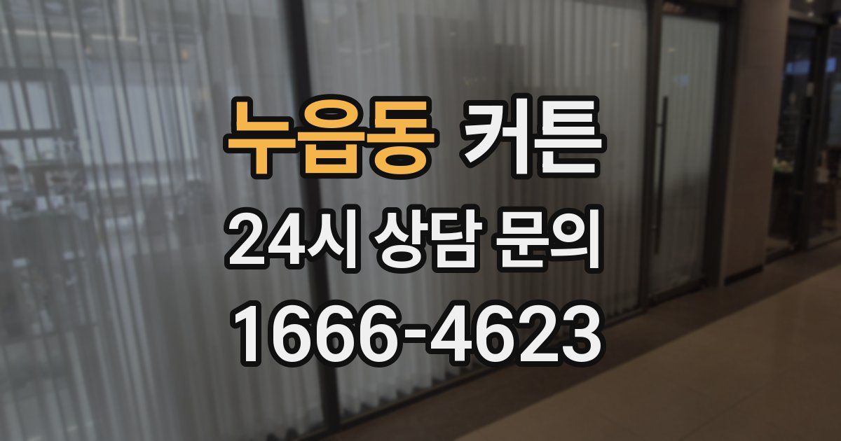 누읍동 커튼
