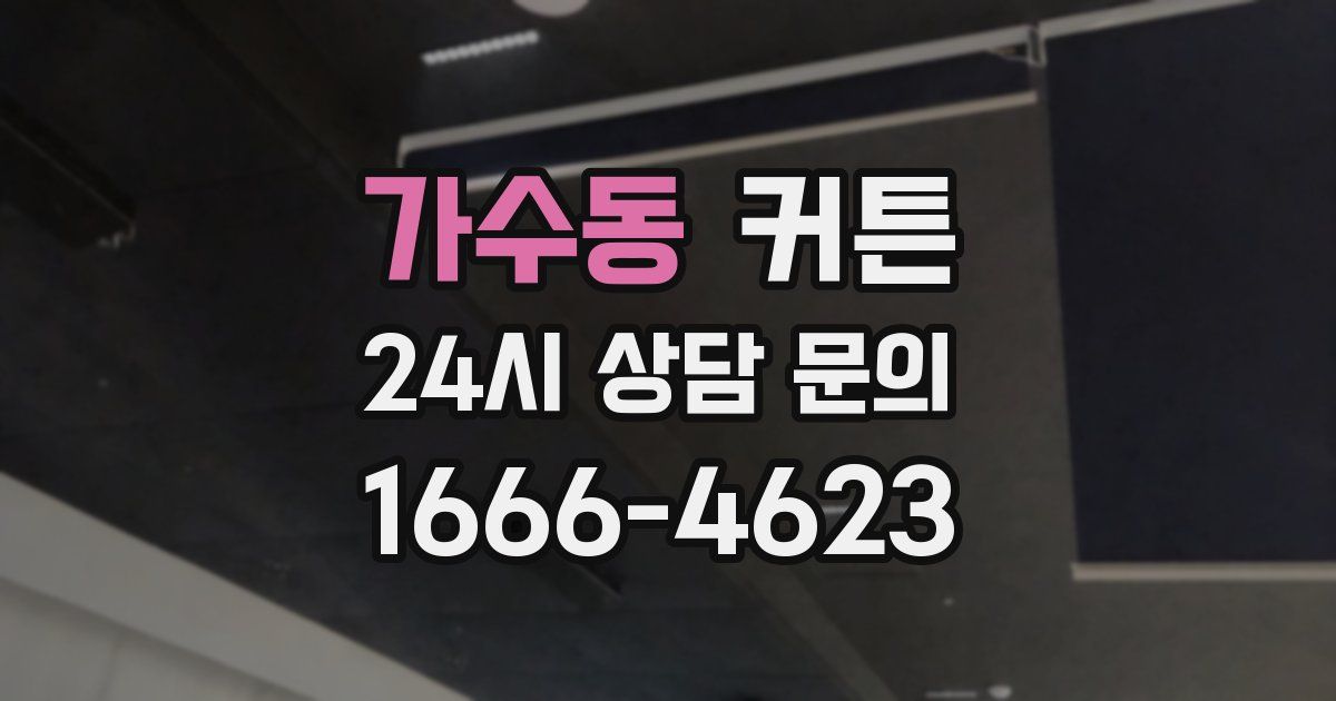 가수동 커튼