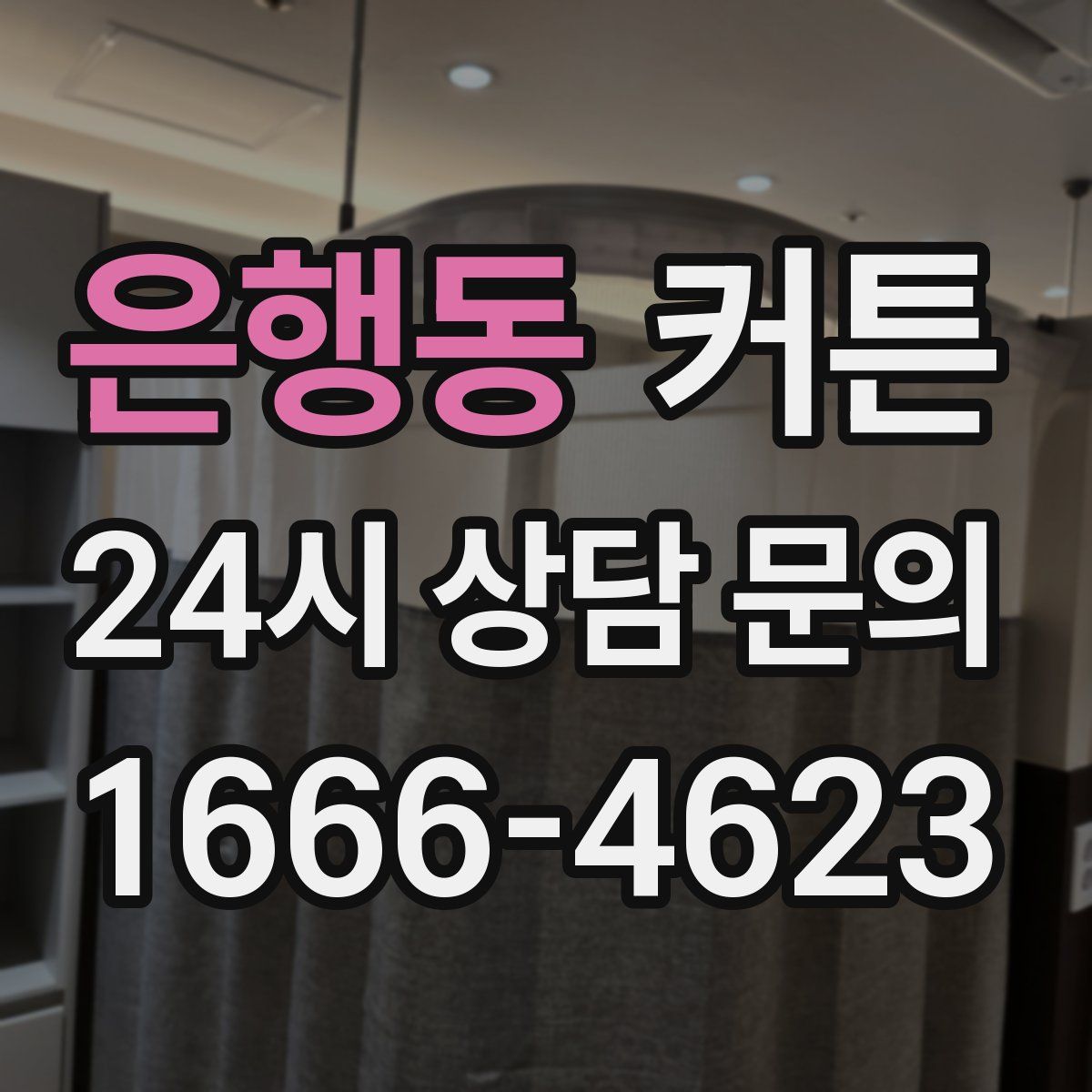 은행동 커튼