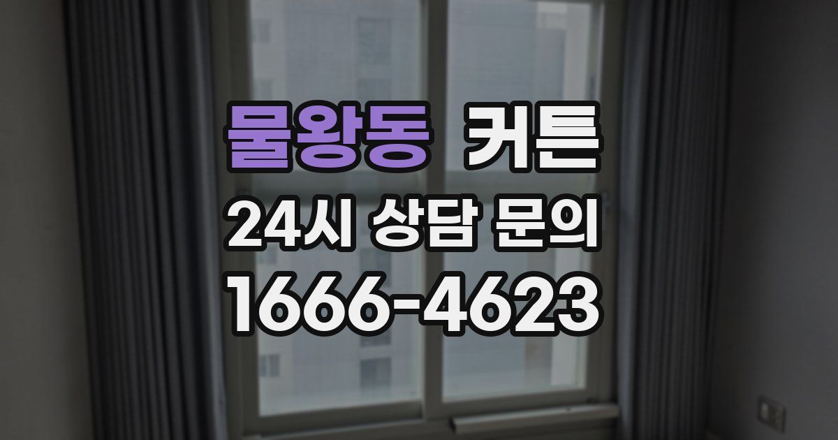 물왕동 커튼