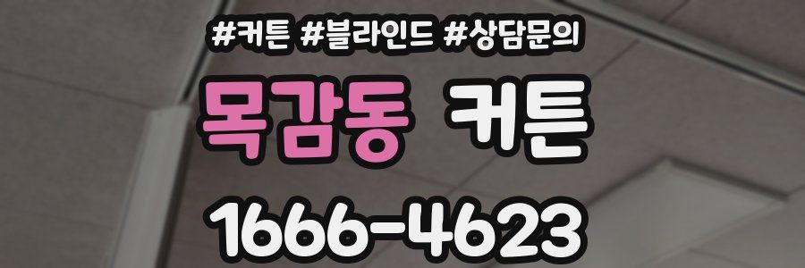 목감동 커튼