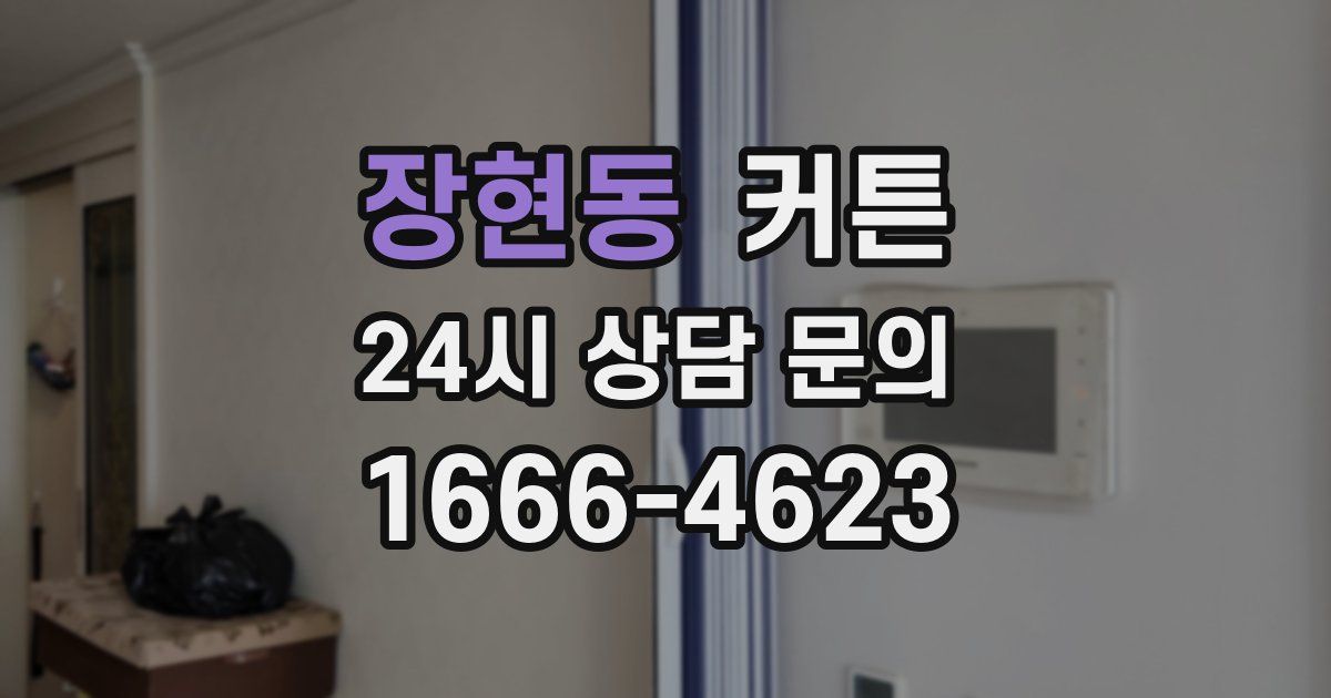 장현동 커튼