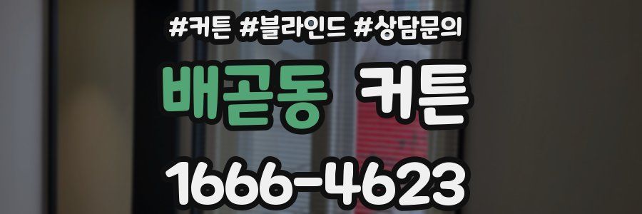 배곧동 커튼
