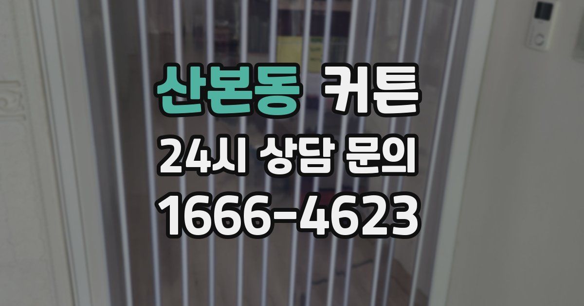산본동 커튼