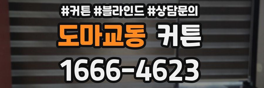 도마교동 커튼