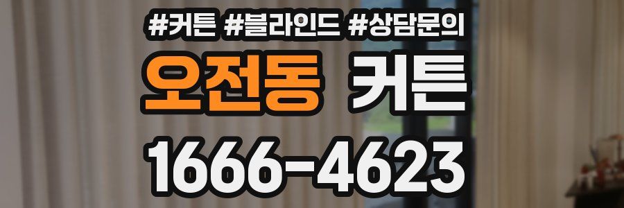 오전동 커튼