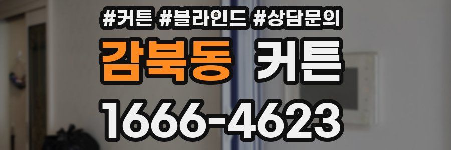 감북동 커튼