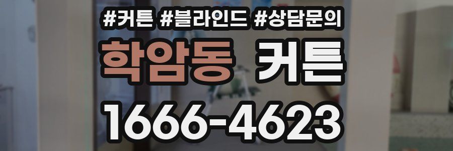 학암동 커튼