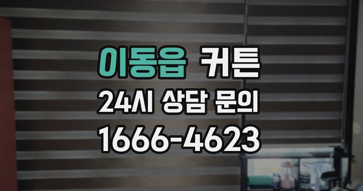 이동읍 커튼