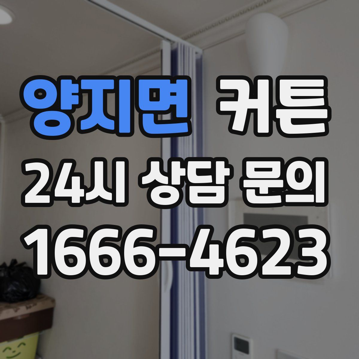 양지면 커튼