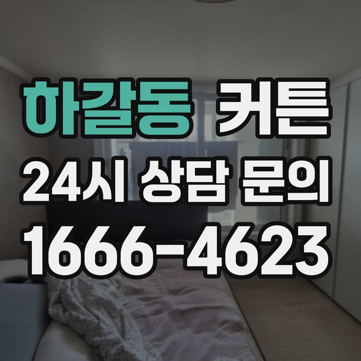 하갈동 커튼
