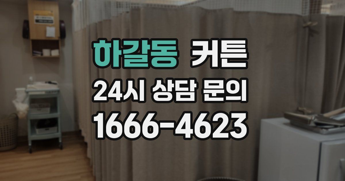 하갈동 커튼