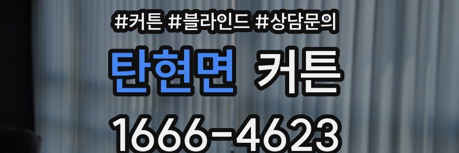 탄현면 커튼