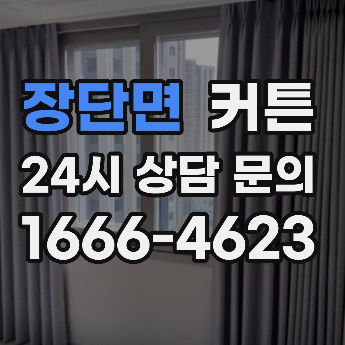 장단면 커튼