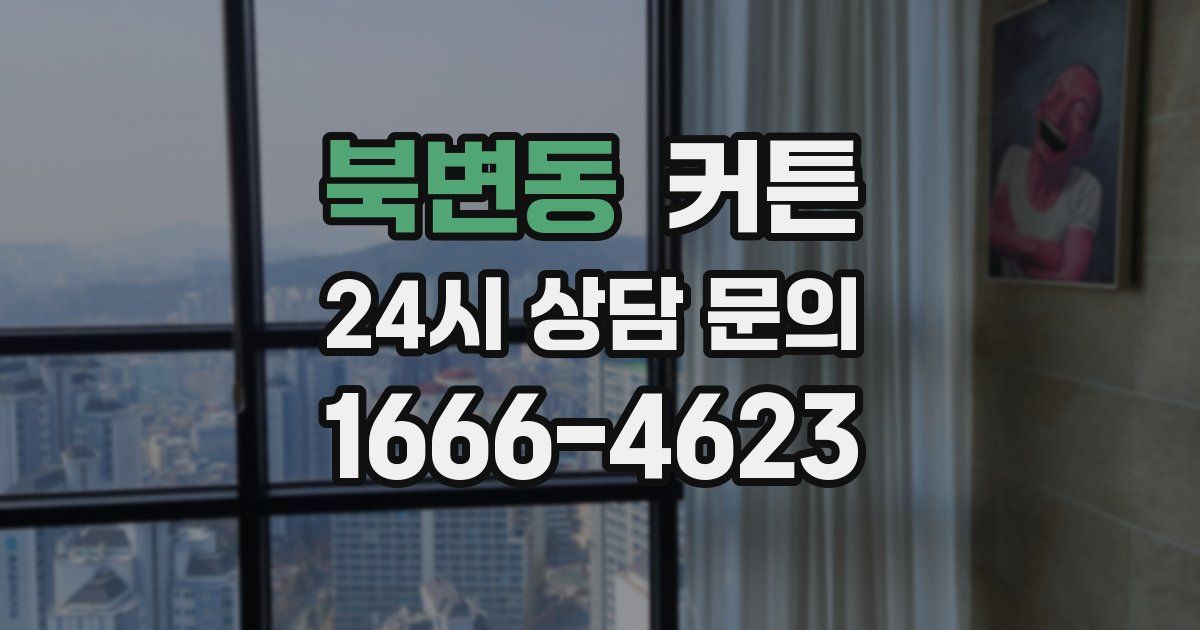 북변동 커튼