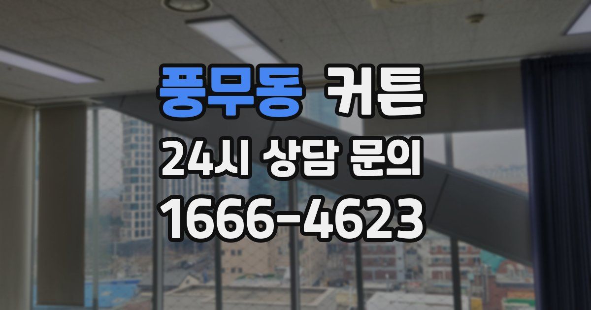 풍무동 커튼