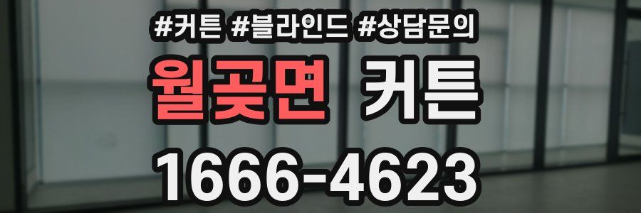월곶면 커튼