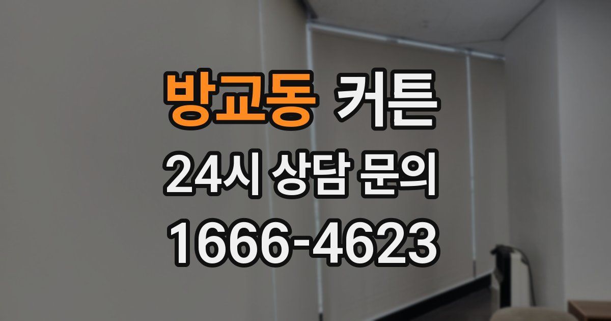 방교동 커튼