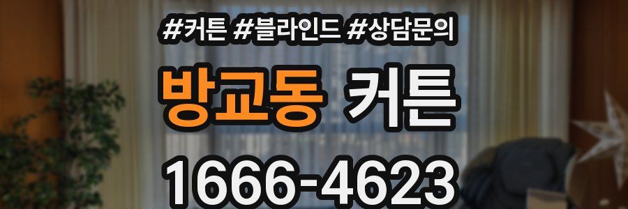 방교동 커튼