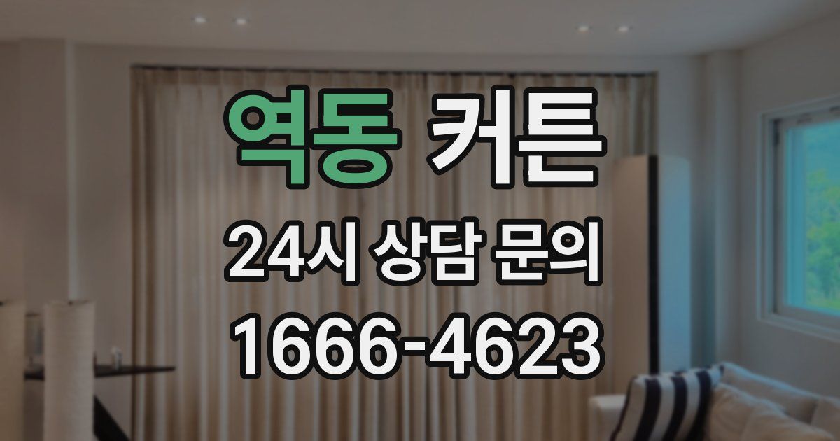 역동 커튼