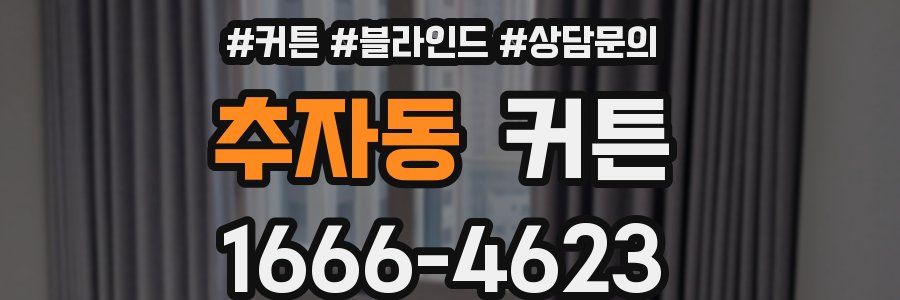 추자동 커튼