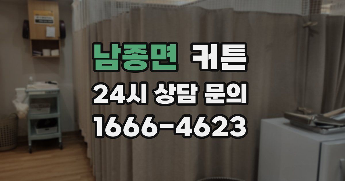남종면 커튼