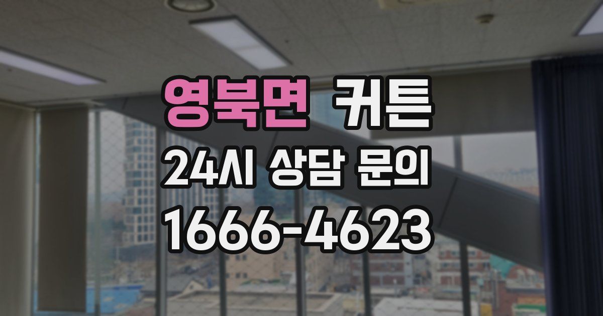 영북면 커튼
