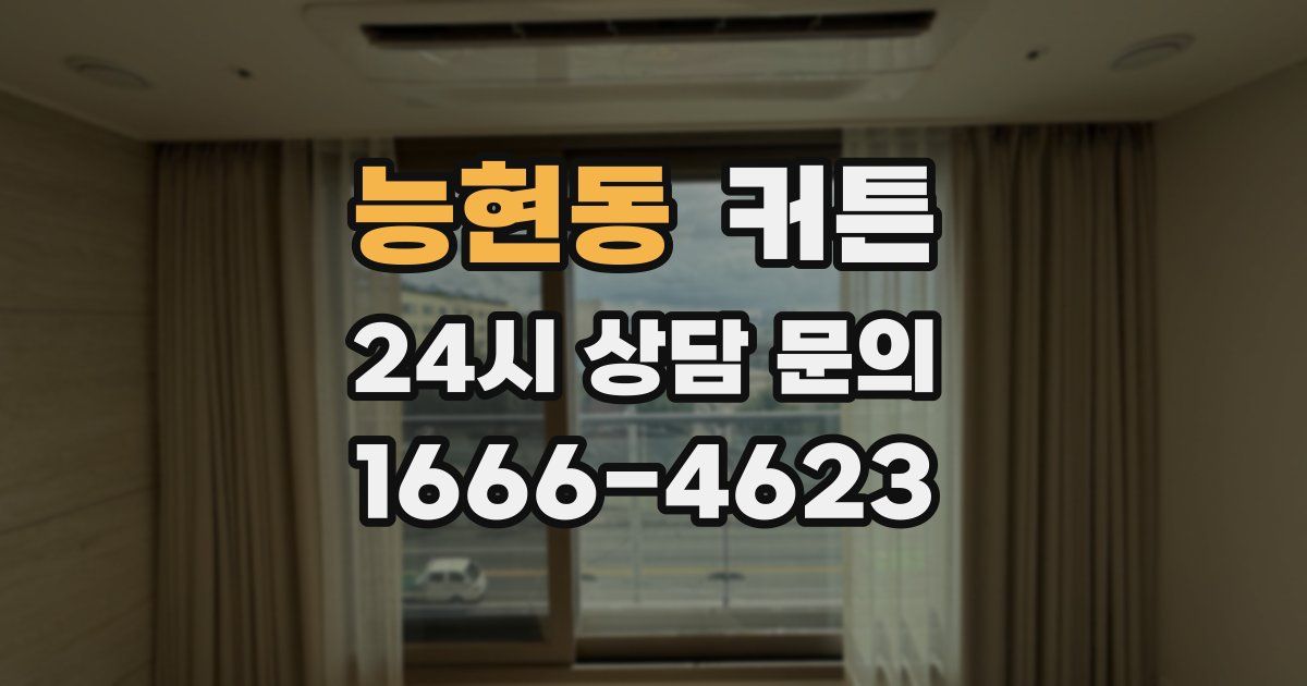 능현동 커튼