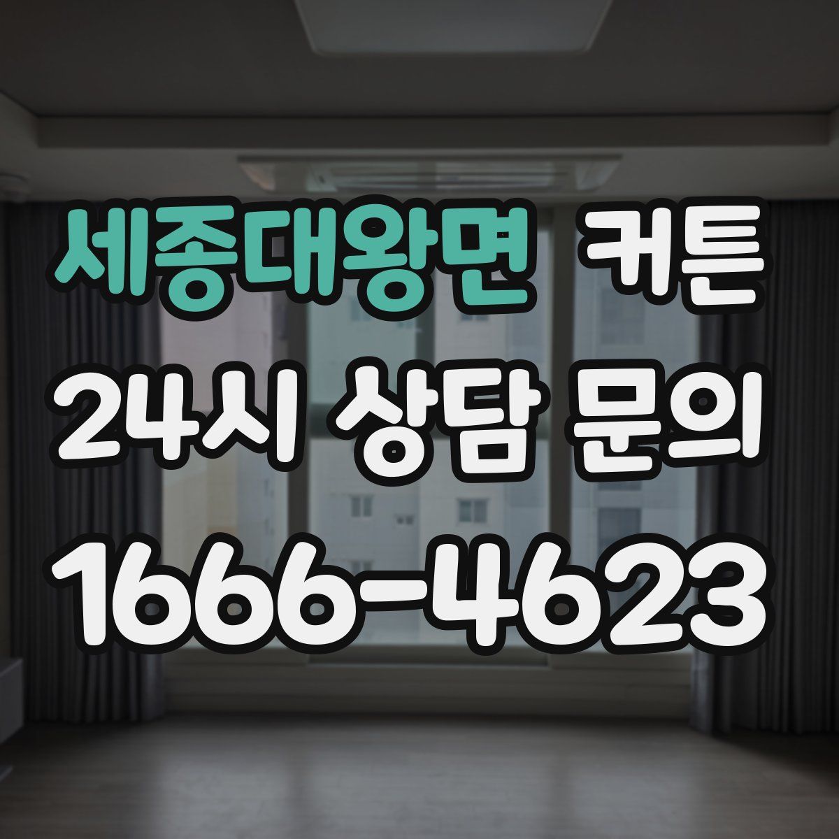 세종대왕면 커튼