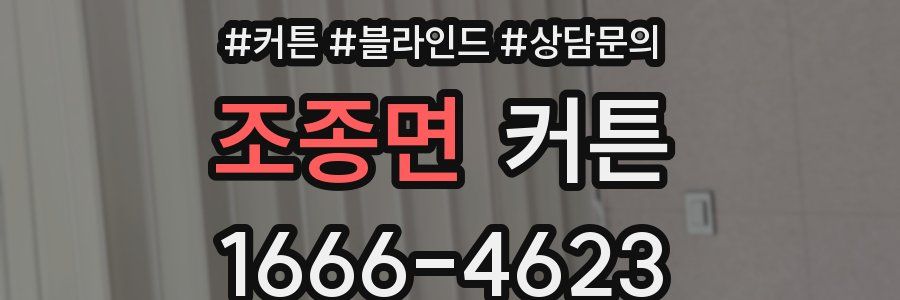 조종면 커튼