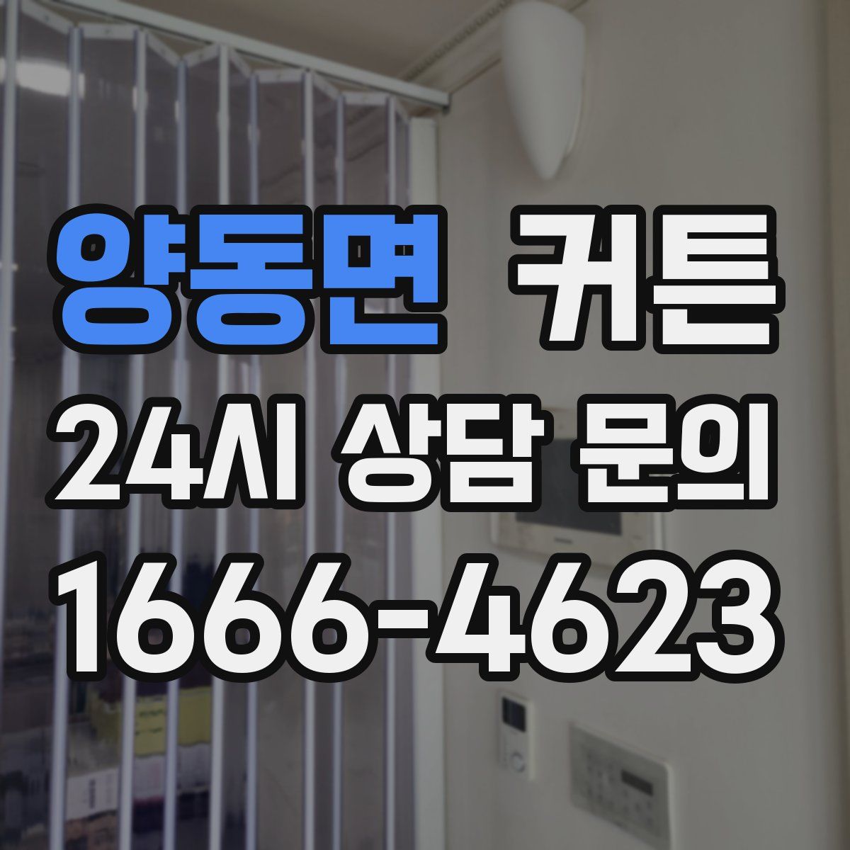 양동면 커튼
