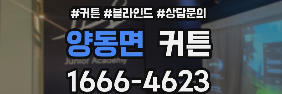 양동면 커튼