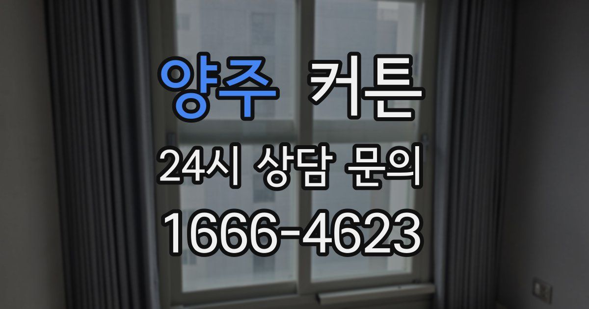 양주 커튼