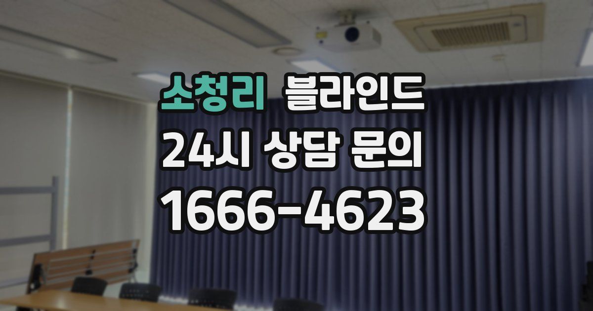 소청리 블라인드