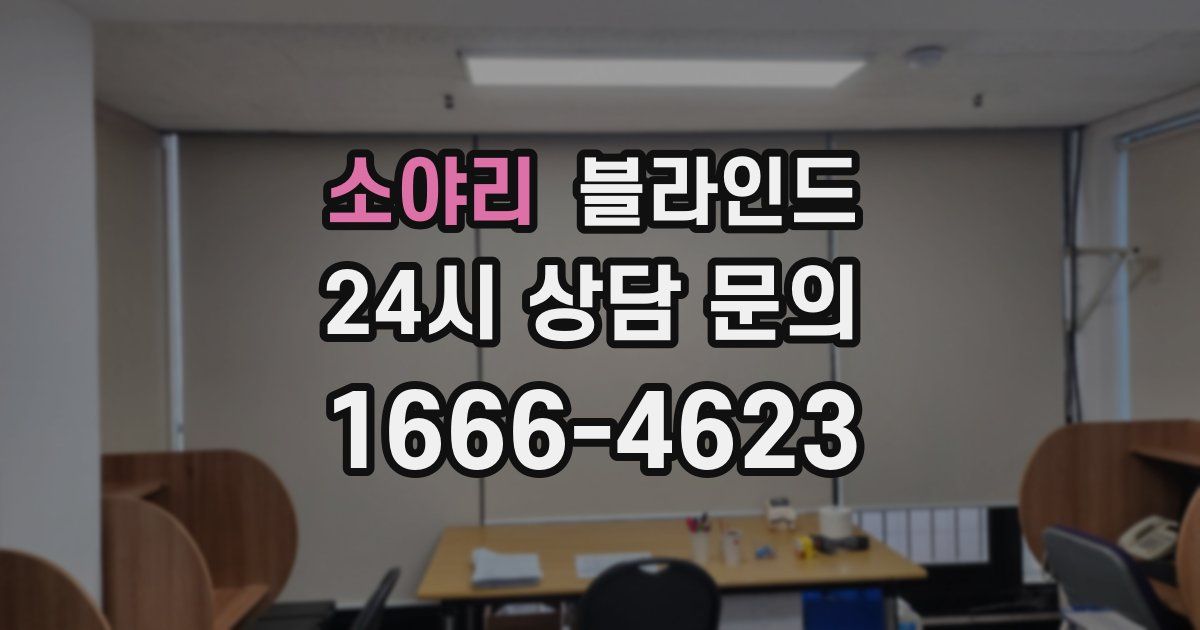 소야리 블라인드